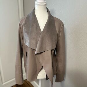 Elegant Taupe Women's Jacket